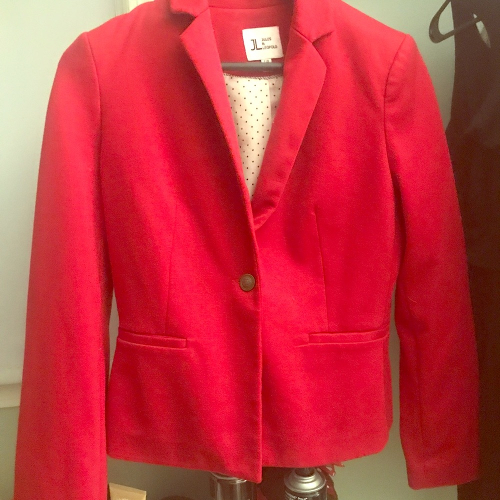 New Red Blazer
